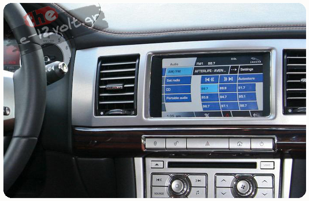 Jaguar XF Touchscreen systems & TV Tuner